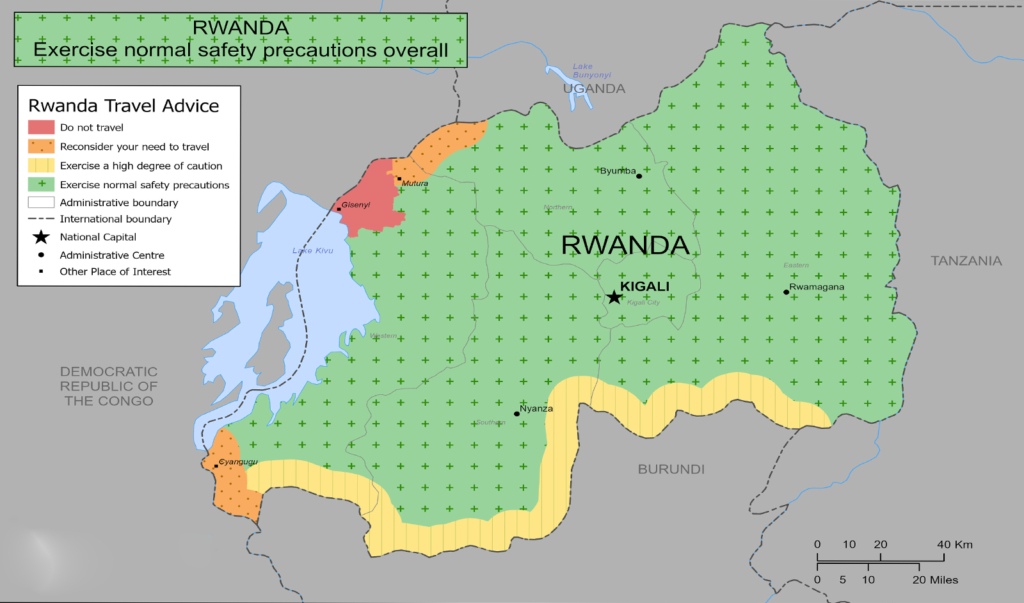 Travel information to Rwanda