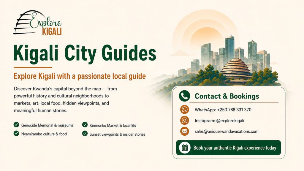 Explore Rwanda’s Capital with Local Experts