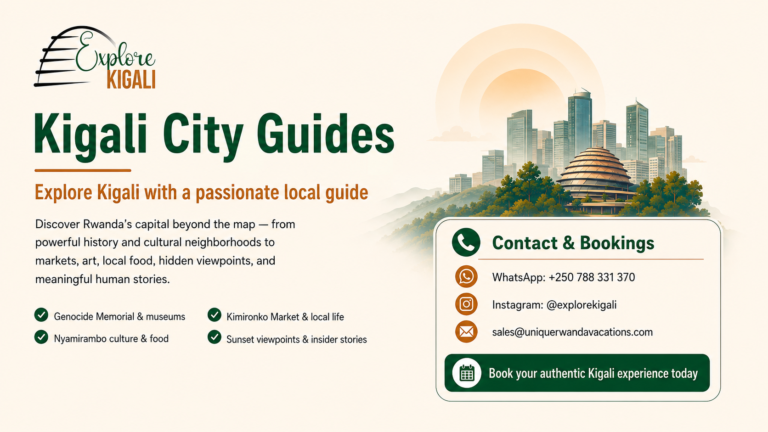 Kigali city guide showing international travelers the beauty and culture of Rwanda’s capital